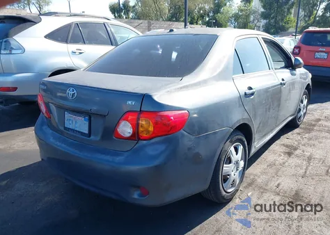 2009 Toyota Corolla Le z USA, uszkodzony, nr VIN 1NXBU40E09Z156461